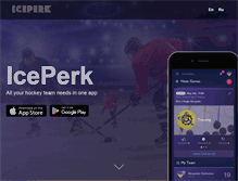 Tablet Screenshot of iceperk.com